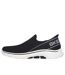 Womens/ladies go walk 7 mia trainers black/white Skechers-2