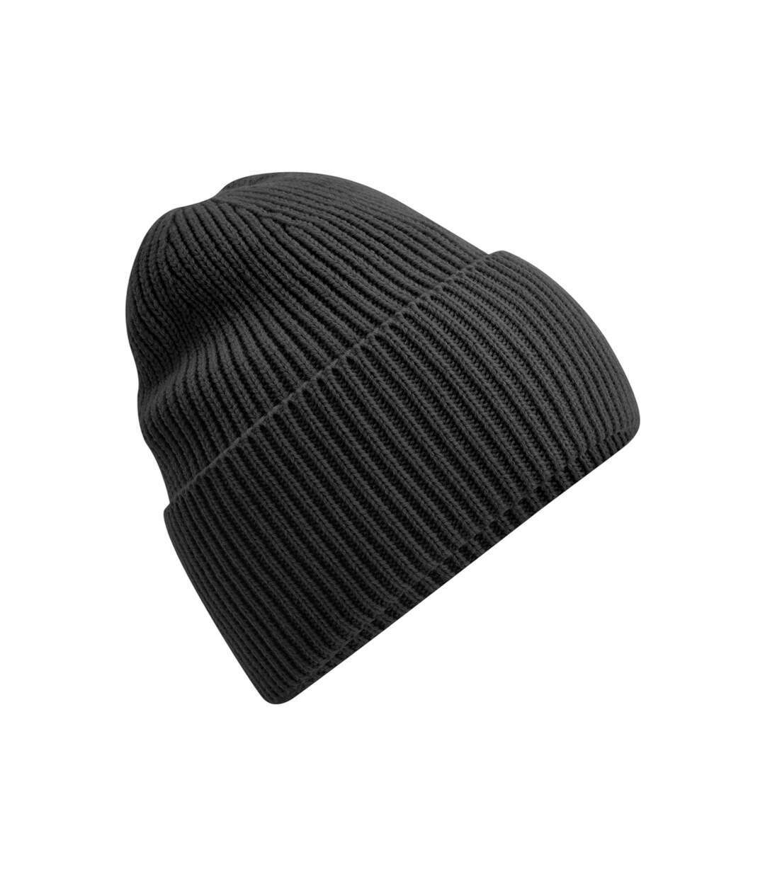 Bonnet Coupe Ample Charbon Beechfield-2