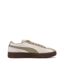 Baskets taupe/beige femme puma delphin-2