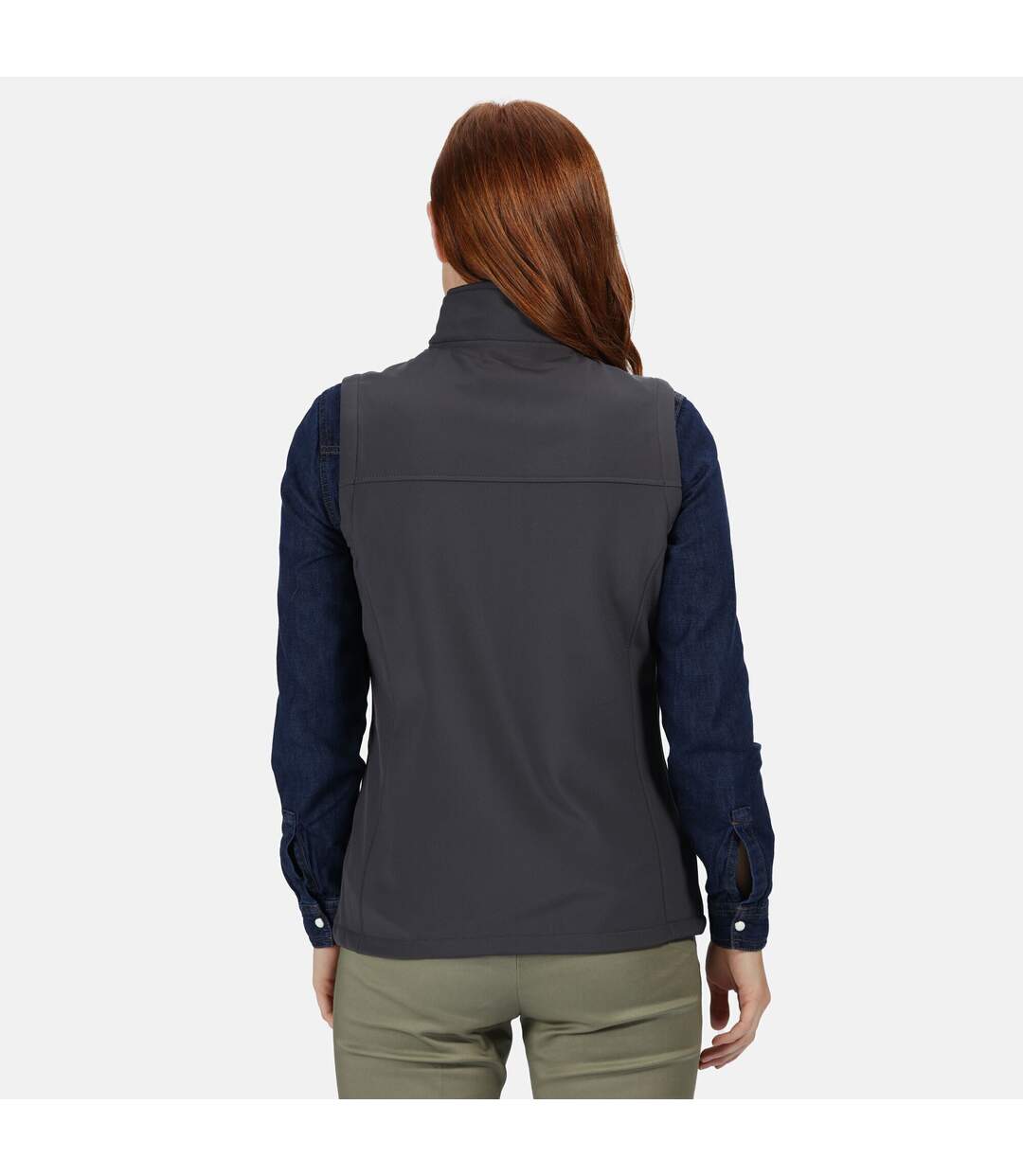 Veste softshell sans manches flux femme gris foncé Regatta