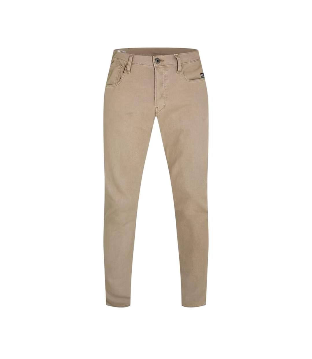 Mens 3301 Slim Jeans Sahara G-Star-1