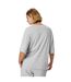 Womens/ladies Logo T-shirt Grey Marl Jack Wills-3