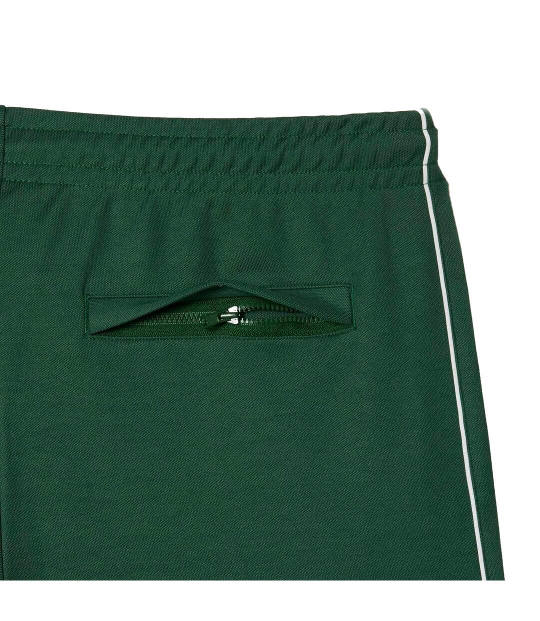 Mens Paris Pique Jogging Bottoms Green Lacoste-4