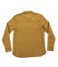 Chemise Manches Longues Homme Jaune Moutarde Roamers-3