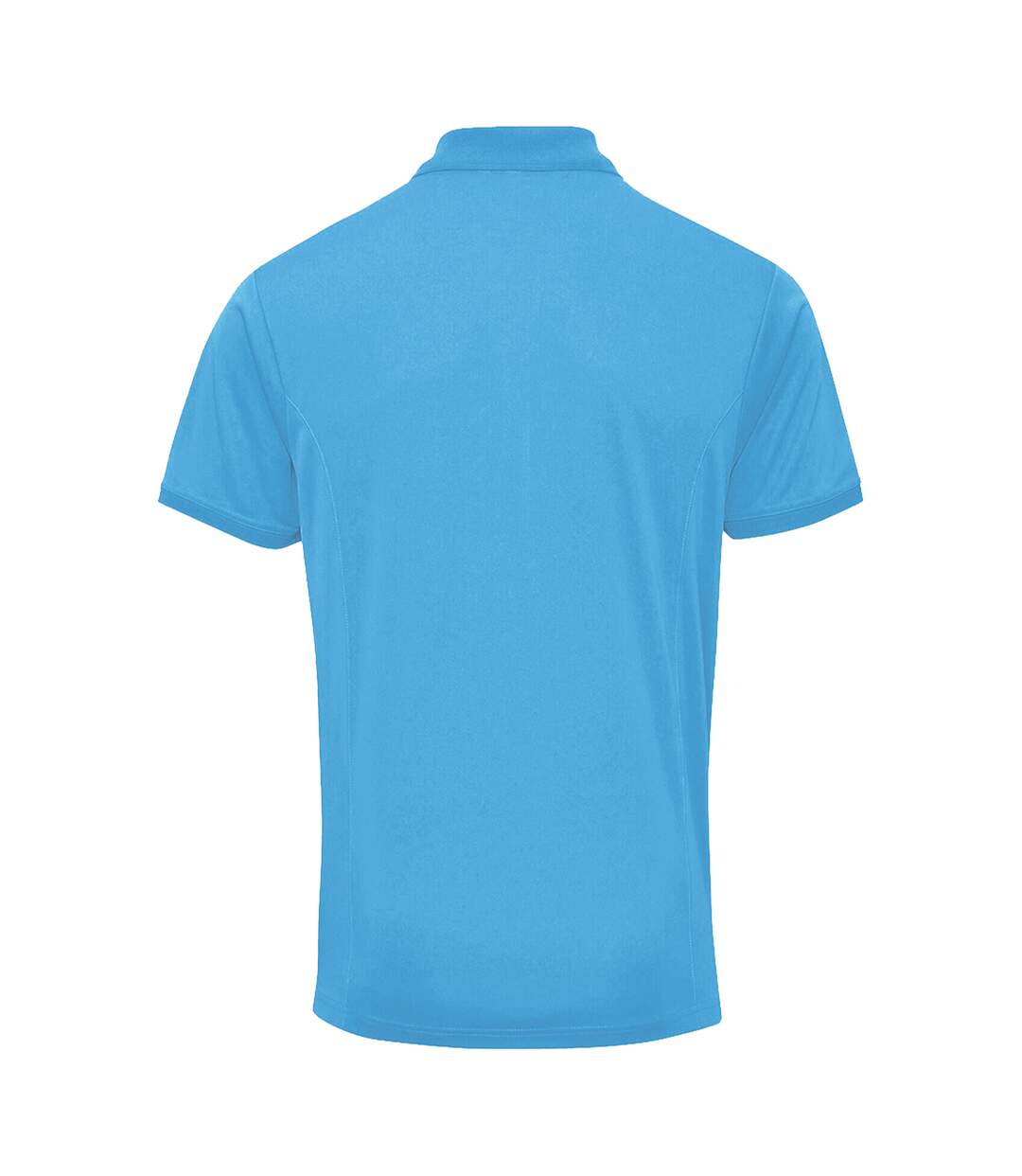 Premier Mens Coolchecker Pique Short Sleeve Polo T-Shirt (Sapphire)