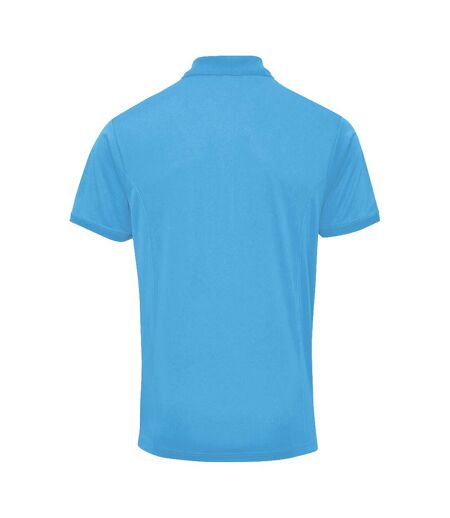 Polo coolchecker homme saphir Premier