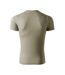 T-shirt Motif/style Peinture Homme Beige Malfini-2