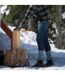 Mens Thin Warm Winter Knee High Lightweight Thermal Ski Socks-4