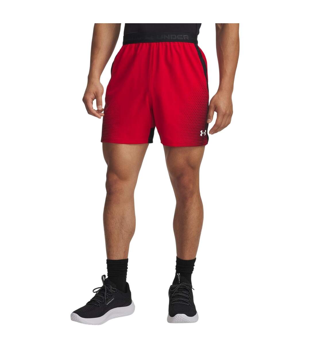 Mens Raid 2.0 Running Shorts Red Under Armour-2