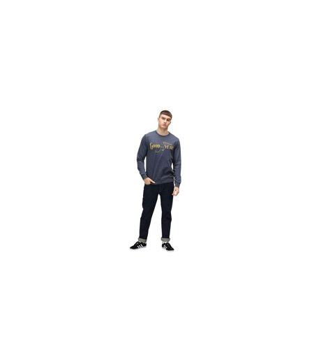 Sweat Motif/style Logo Homme Bleu Goodyear