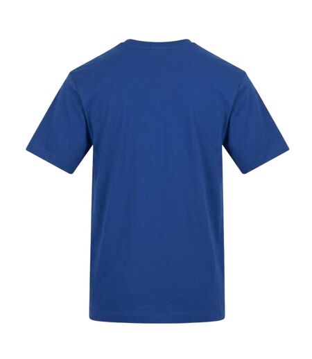 Unisex Adult Three Lions Regular T-shirt Blue England