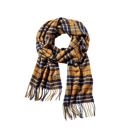Cape Plaid Scarf One Size Wheat Timberland