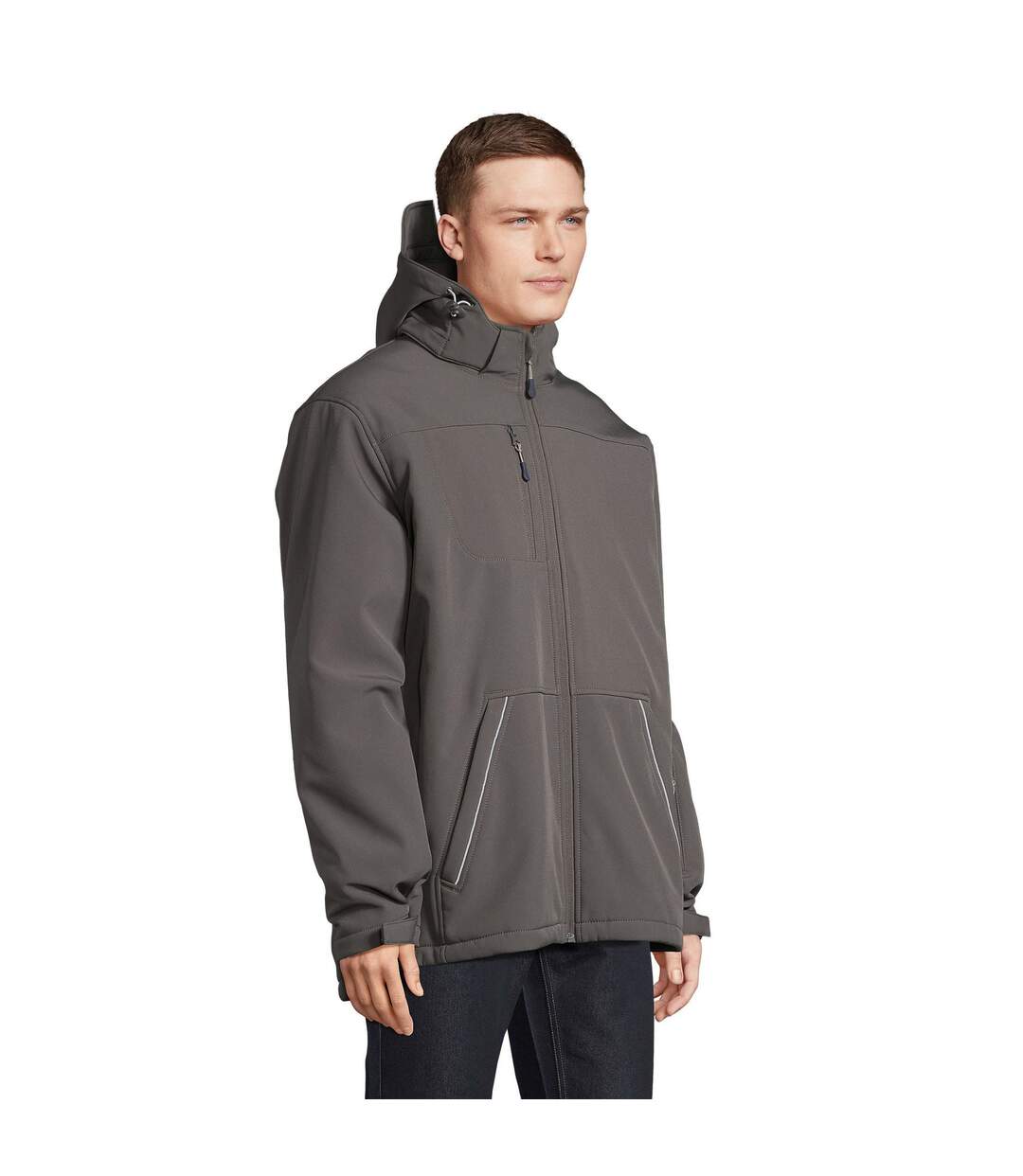 Doudoune Softshell Rock Homme Gris Charbon SOLS-3