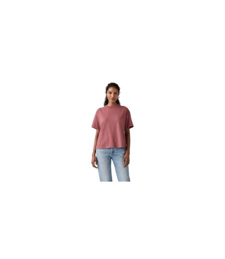 Womens/ladies Vintage Cotton T-shirt Berry Levis