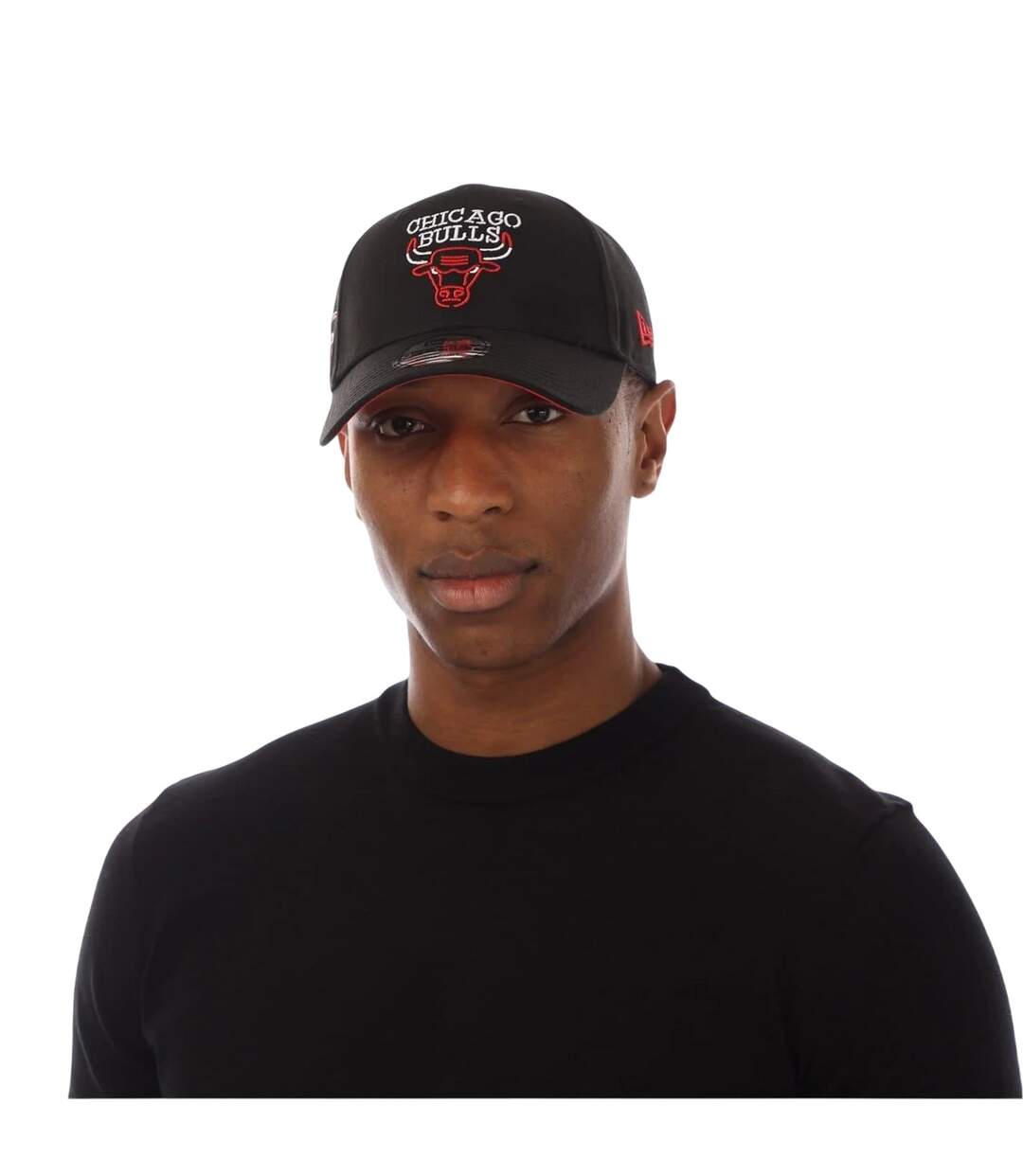 Casquette De Baseball Motif/style Nba Noir Chicago Bulls-1