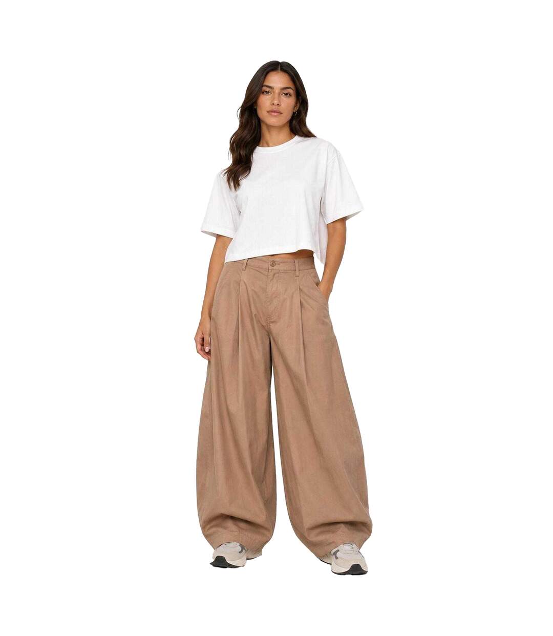 Pantalon Femme Beige I Saw It First-4
