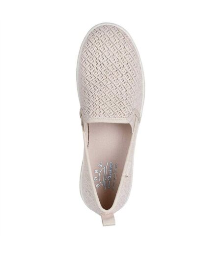 Womens/ladies Woven Espadrilles Multicoloured Skechers