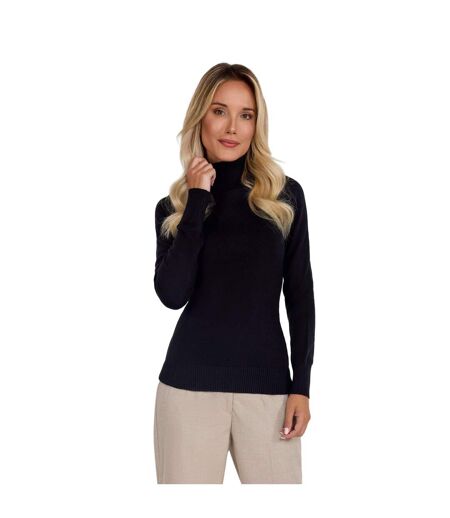 Pull Motif/style Tricoté Femme Noir Minoti