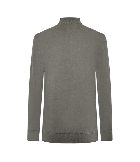 Mens Funnel Neck Jumper Slate Jack Wills