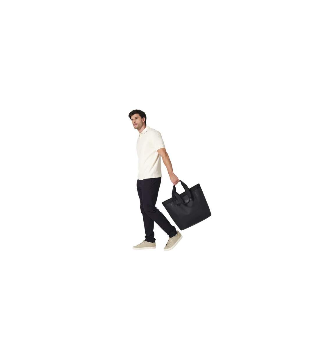 Tote Bag Taille Unique Noir Quadra-1