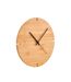 Esfere bamboo round wall clock one size wood MidOcean-3