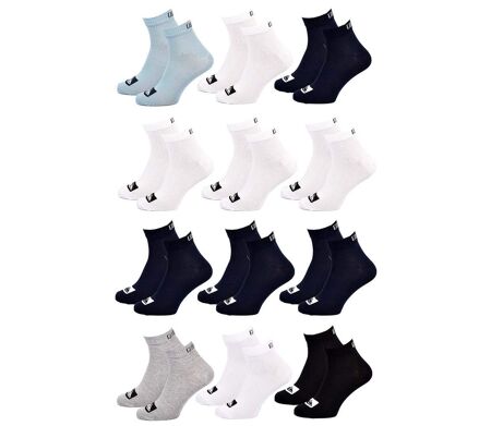 Chaussettes QUICKSILVER QUARTER Pack de 12 Paires MULTI62QQ