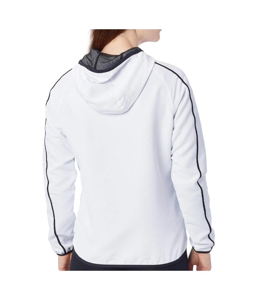 Veste coupe vent blanc femme mizuno team nagasaki micro-2