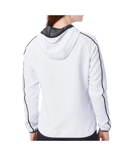 Veste coupe vent blanc femme mizuno team nagasaki micro