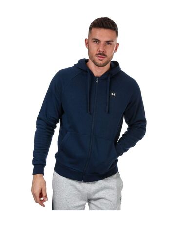 Veste à capuche rival homme bleu marine Under Armour