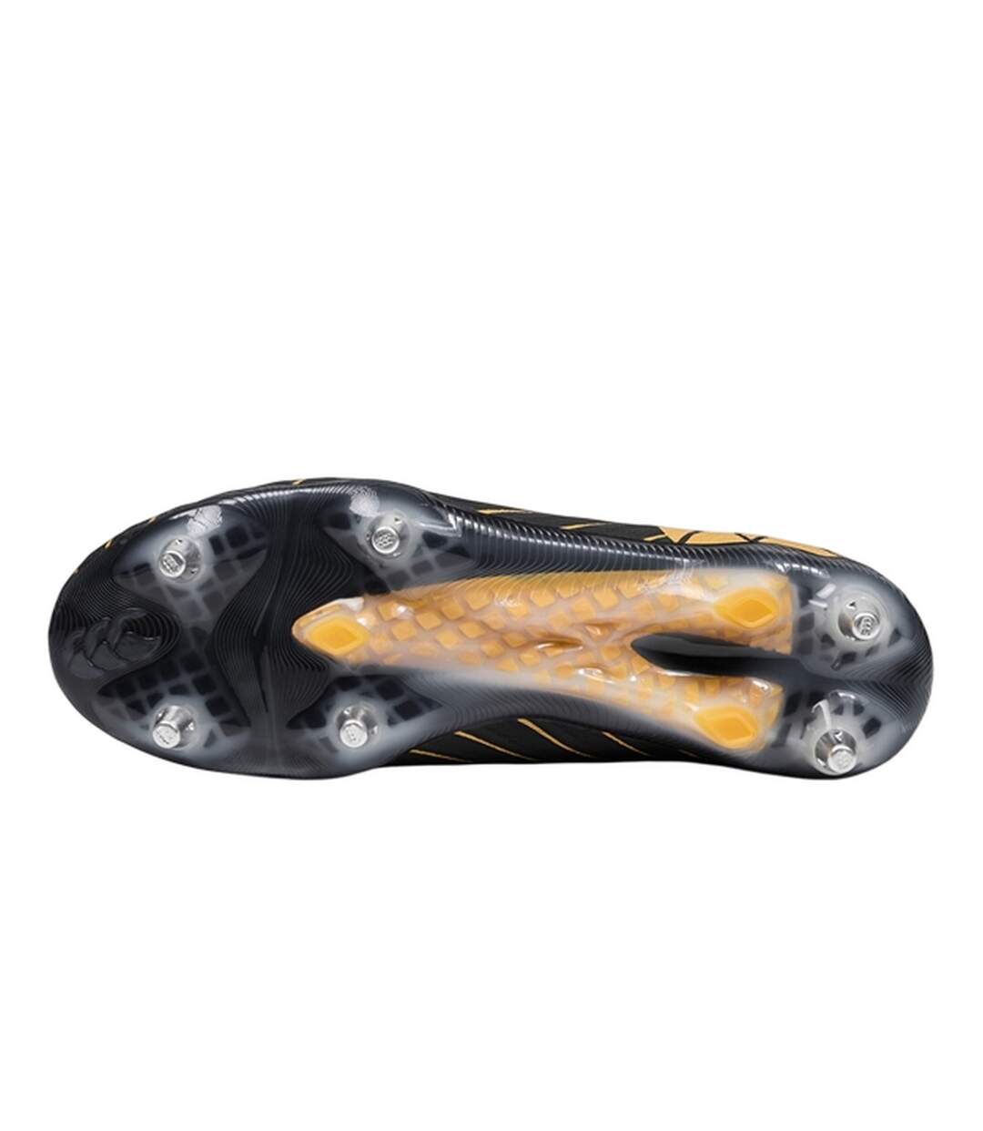 Chaussures De Football Speed Falcon Team Soft Ground Pour Hommes Noir Jaune Or Canterbury-2