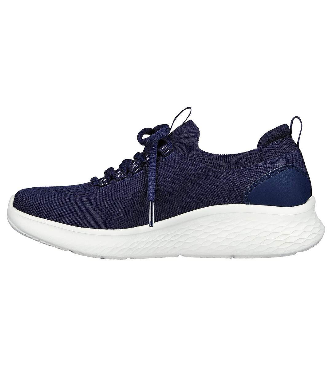 Womens/ladies ultra flex 3.0 easy step slip-on trainers navy/lavender Skechers-2