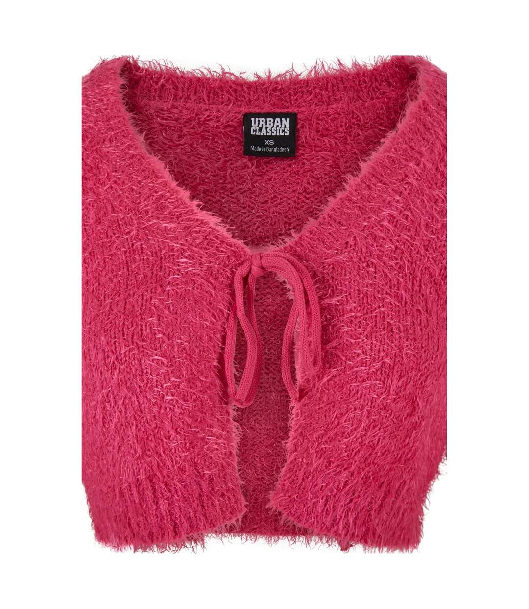 Cardigan Motif/style Court Femme Rose Vif Urban Classics-3