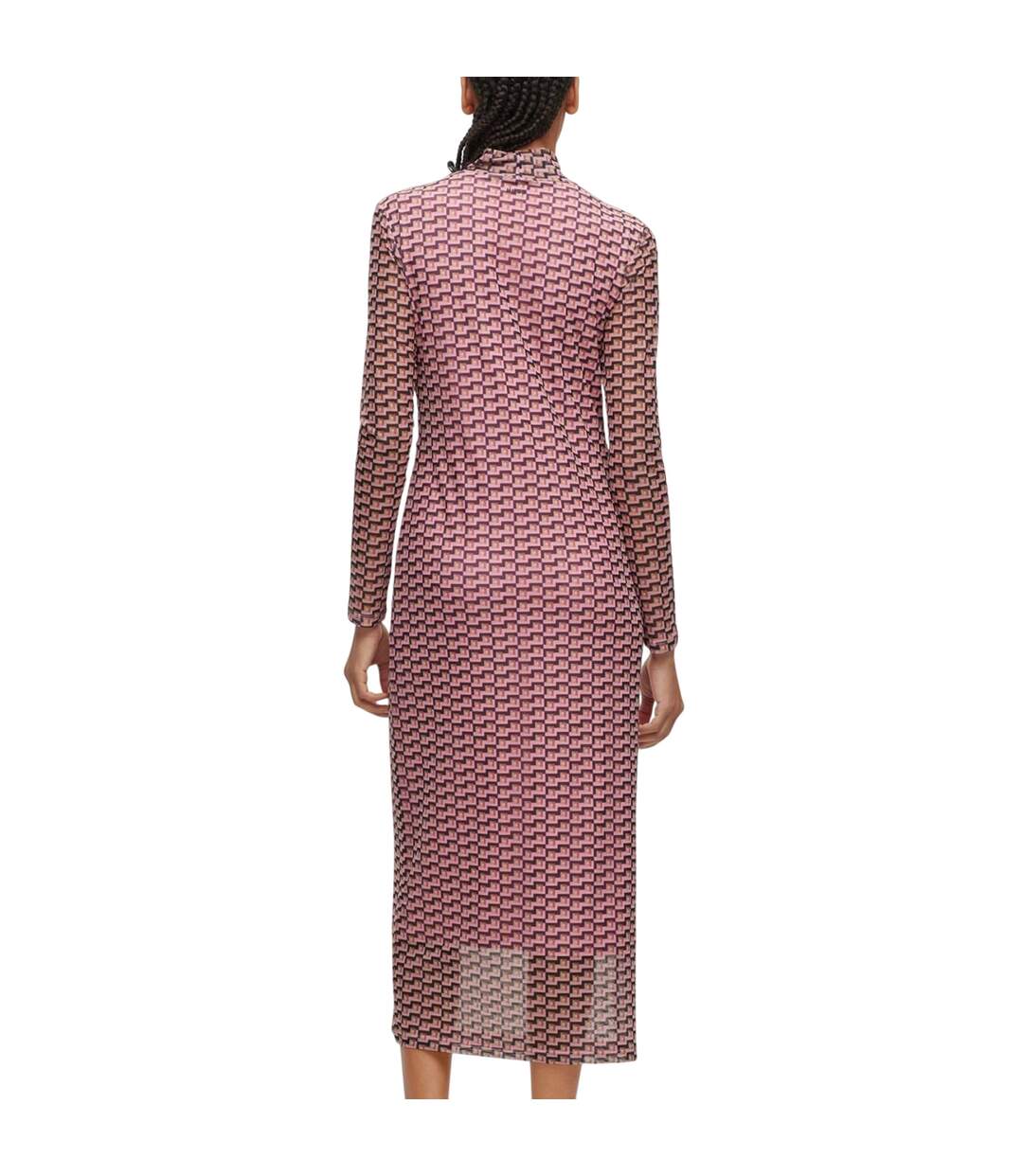 Womens/ladies Neshira Dress Multicoloured Hugo-3