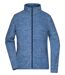 Veste polaire zippée - Femme - JN769 - bleu mélange