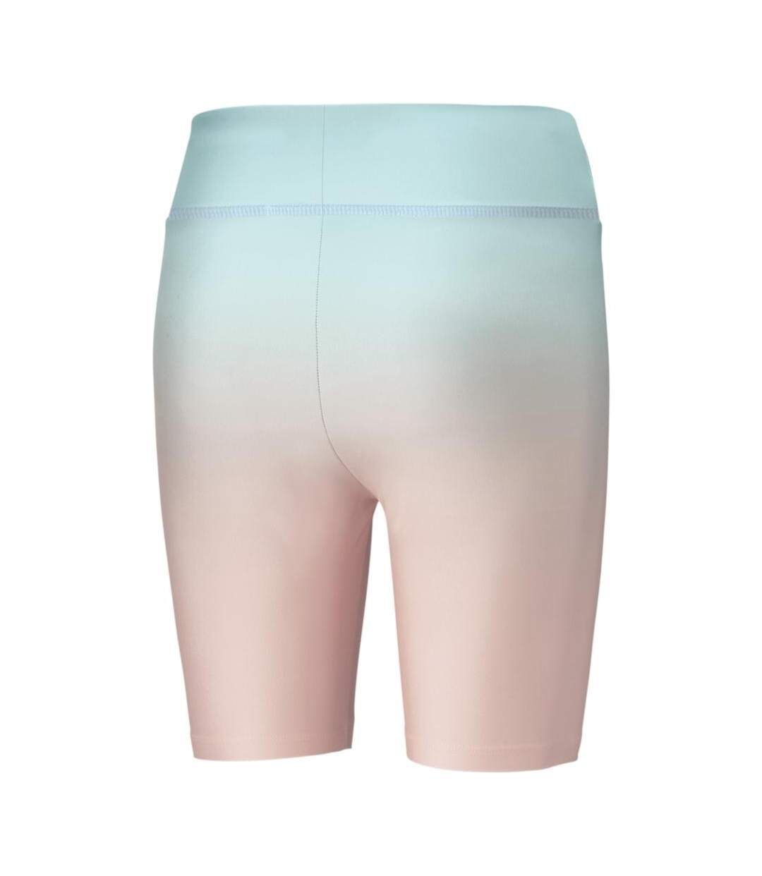 Short cycliste bleu/rose femme puma gloa aop - m-2