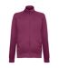 Fruit Of The Loom Mens Lightweight Full Zip Sweatshirt Jacket (Burgundy) - UTRW4500