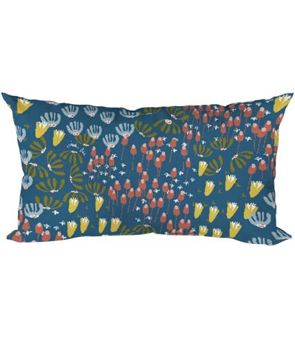 Coussin décoratif en tissu imprimé Eveil 50 x 30 cm