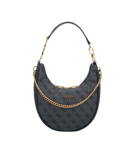 Sac à Main Noir/Gris Femme Guess Dagan Convertible - Taille unique