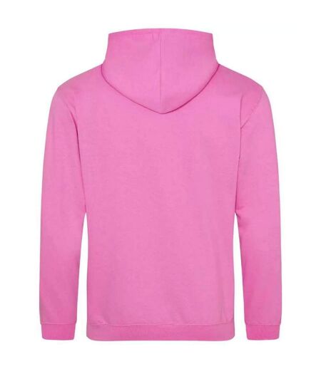 Sweat À Capuche College Adulte Rose Pâle Awdis