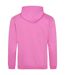 Sweat À Capuche College Adulte Rose Pâle Awdis-2