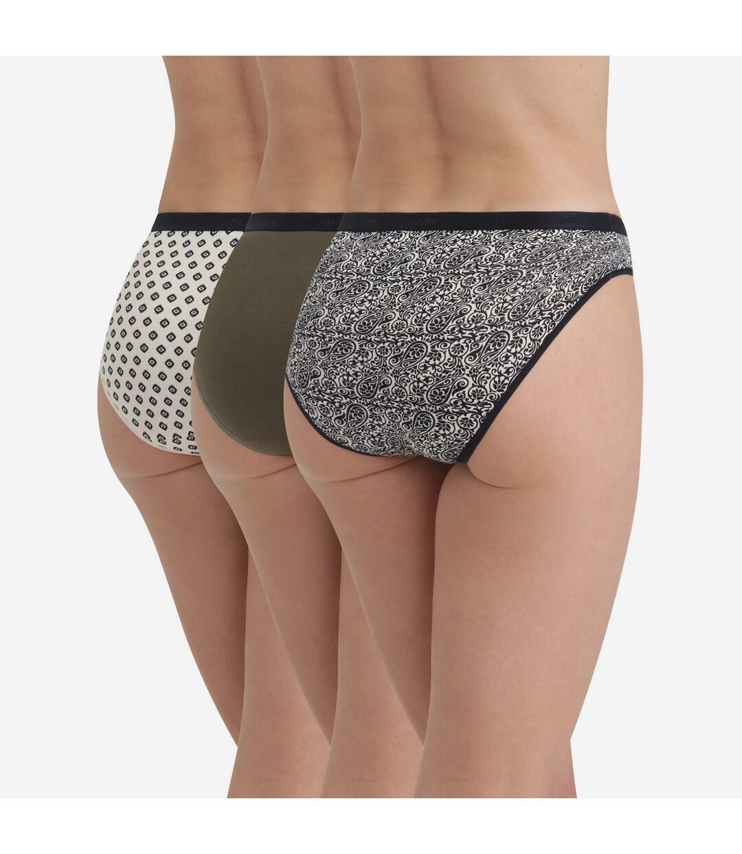 Lot de 3 Culottes Les Pockets Coton-2