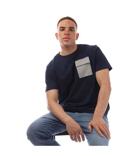 T-shirt Limatar Homme Bleu Marine Duck And Cover