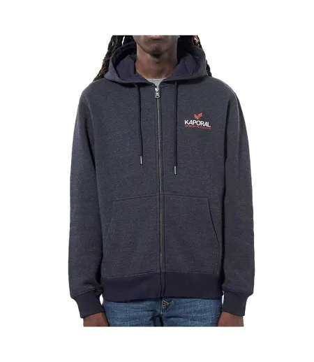 Sweat zippé marine homme kaporal byla