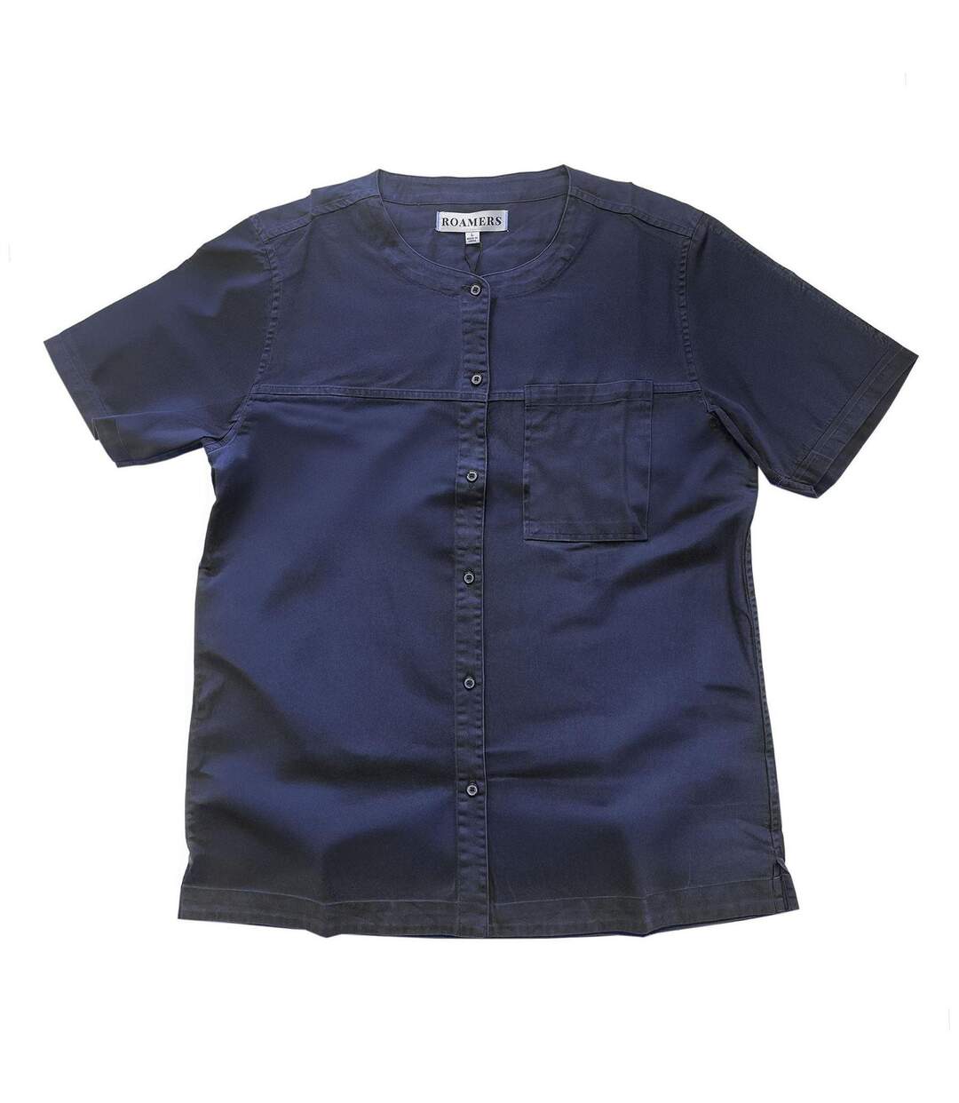 Mens Handlen Pocket Shirt Indigo Roamers-1