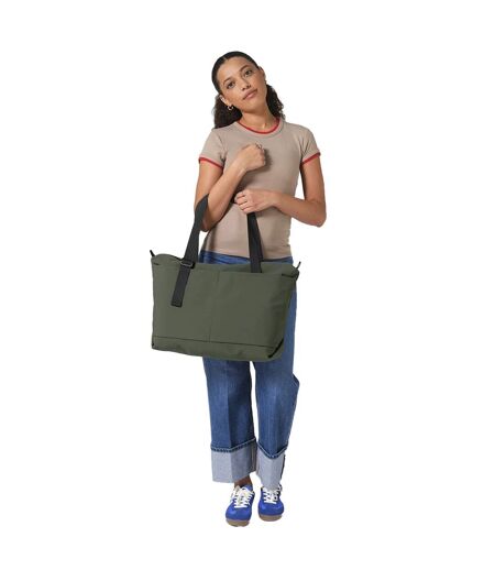 Tote Bag Minimal Lifestyle Taille Unique Vert Pin Bagbase