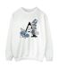 Disney Sweatshirt Womens/Ladies Alice In Wonderland Letter A (Blanc) - UTBI5898-1