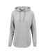 Sweat À Capuche Femme Gris Build Your Brand-1