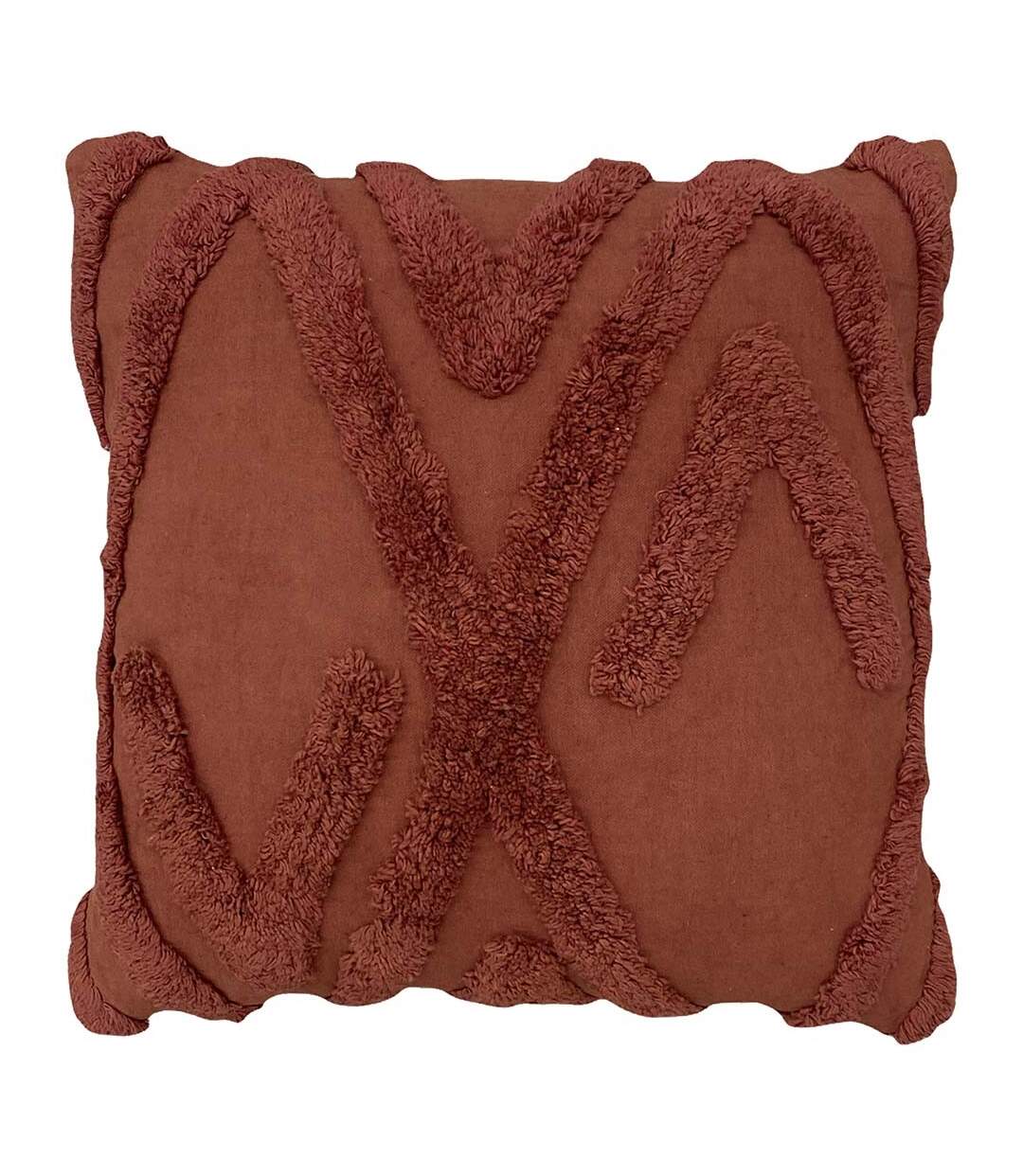 Kamjo tufted geometric cushion cover one size red Furn