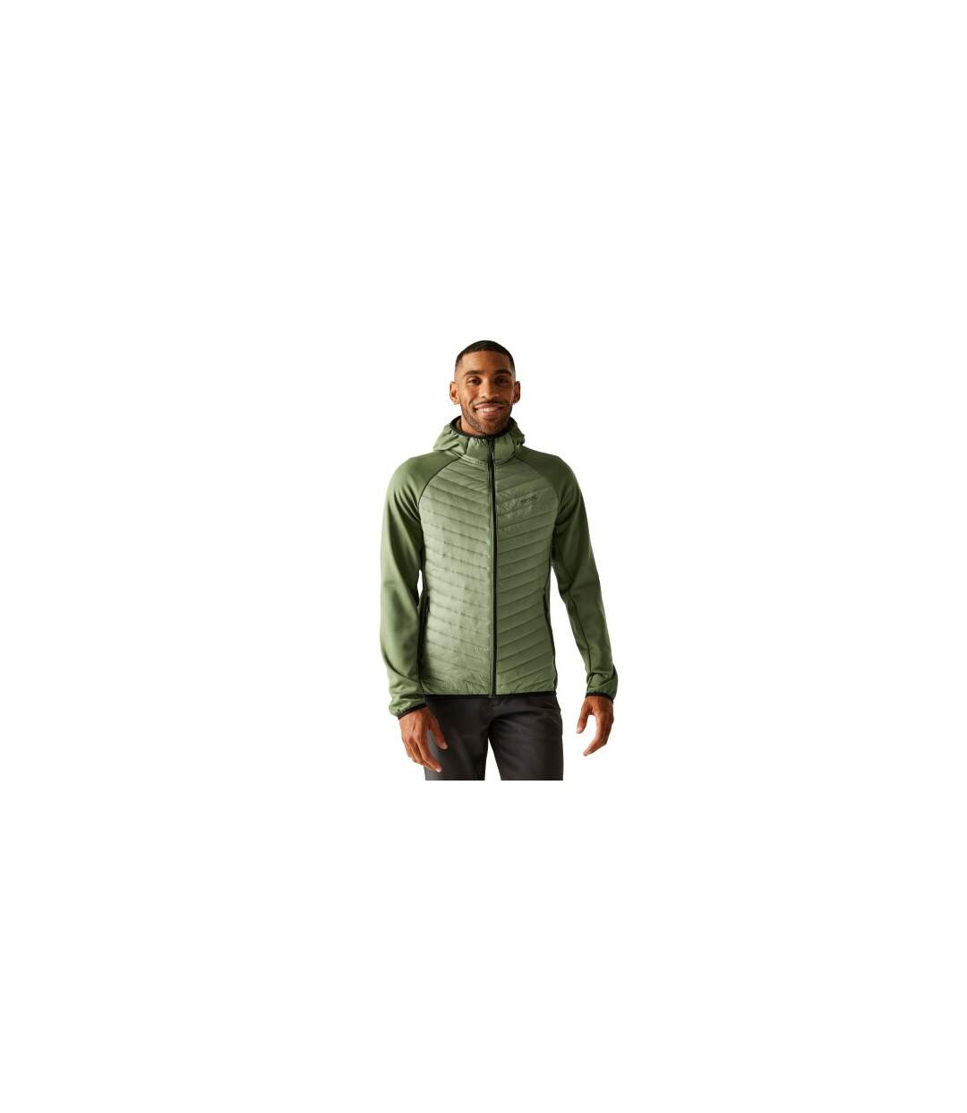 Veste Hybride Andreson Homme Vert Olive Vert Kaki Foncé Regatta-1