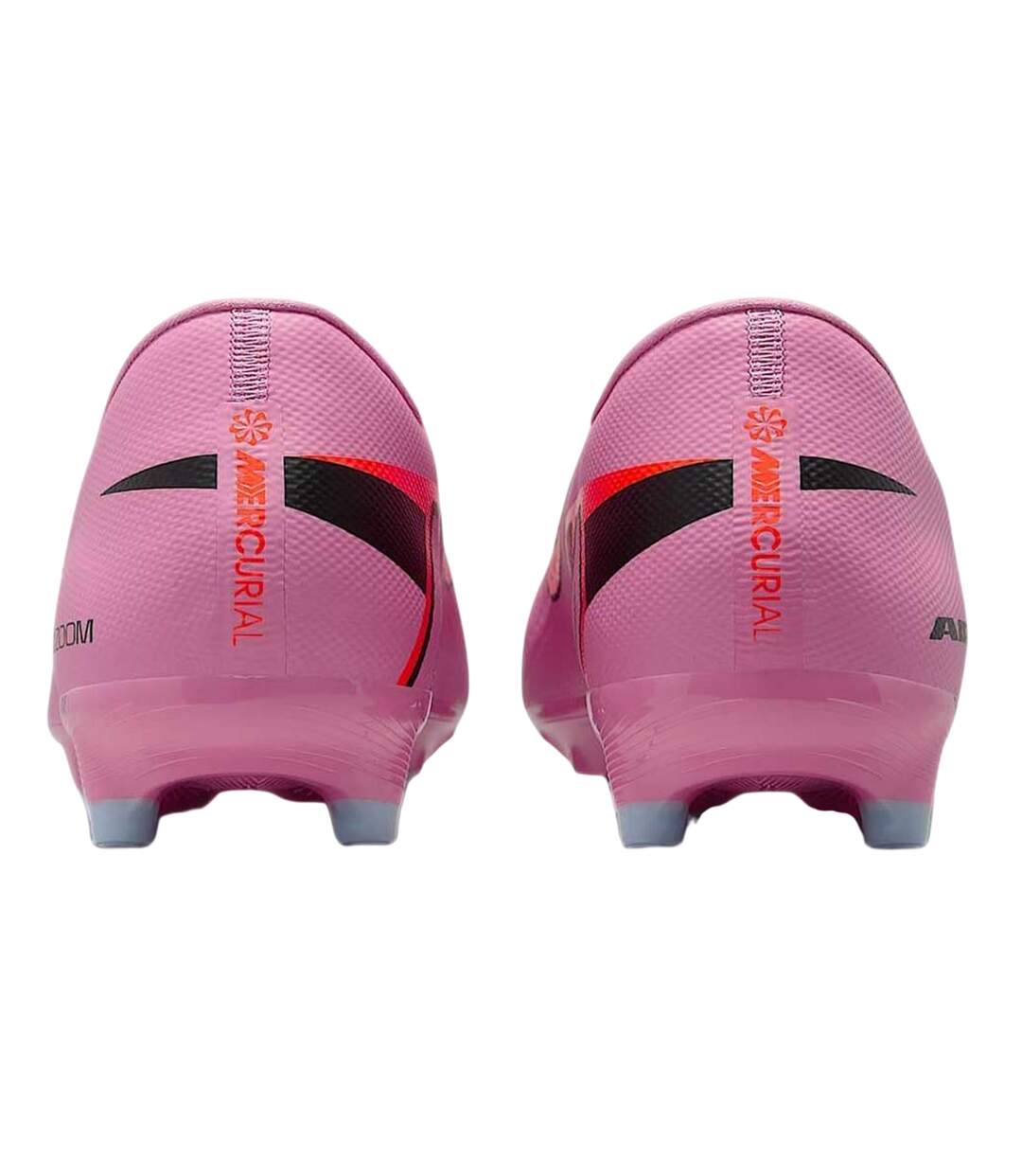 Chaussures De Foot Pour Terrain Ferme Zoom Mercurial Vapor Homme Rose Orange Nike-2